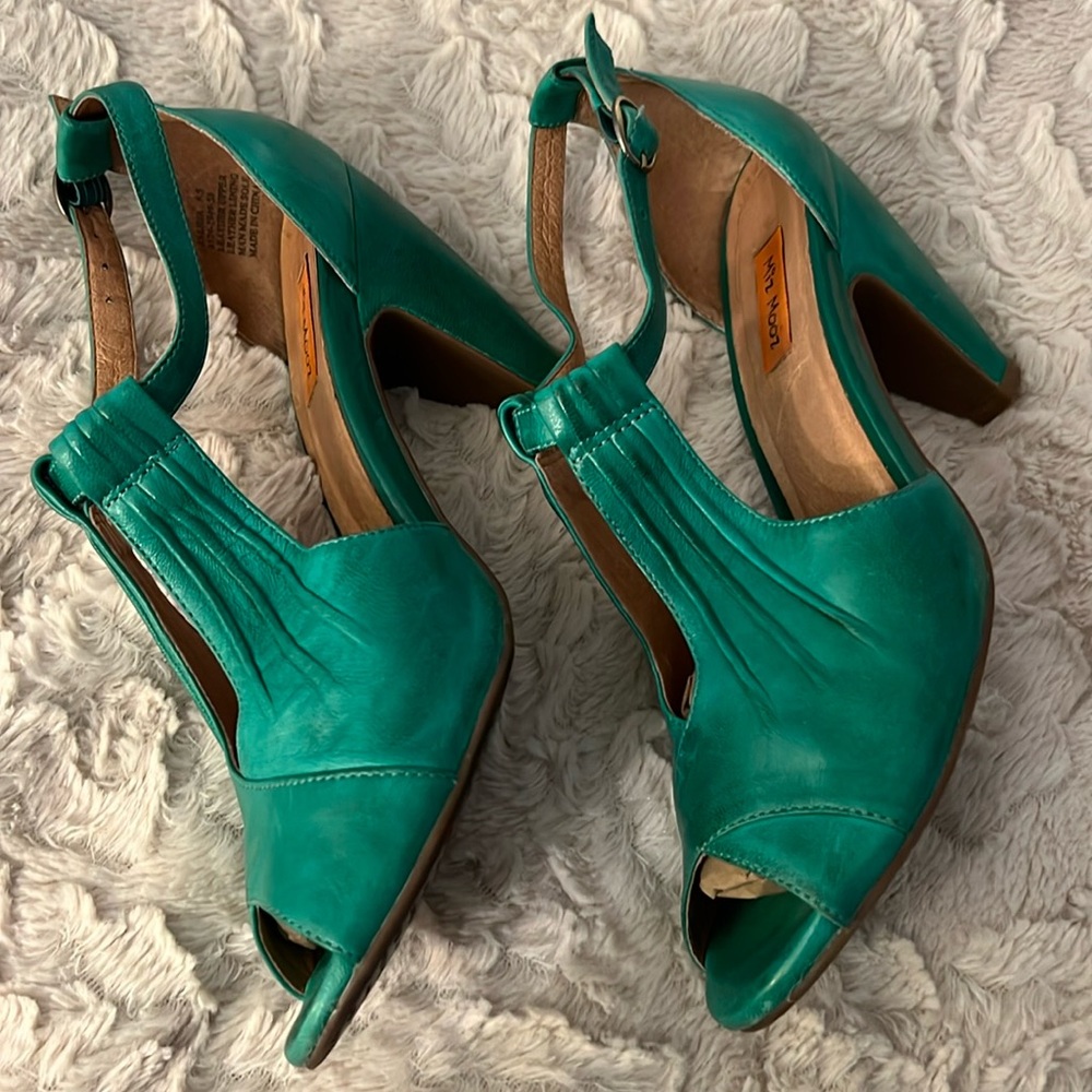 Miz Mooz Teal Heels